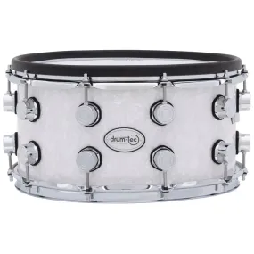 Drum-Tec Pro 3 Series E-Snare Drum 14x7 White Marine Pearl