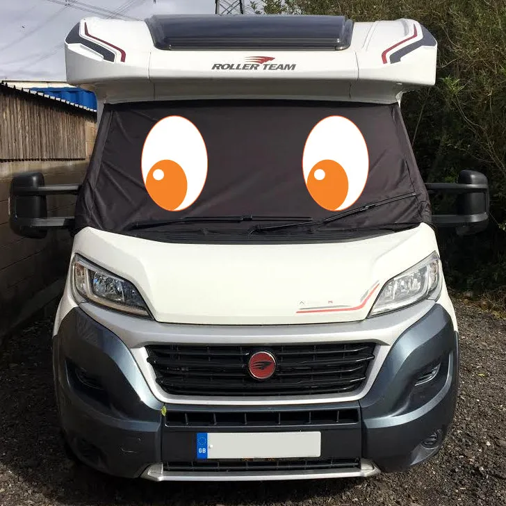 Ducato, Boxer, Relay Motorhome Screen Wrap - Felix Eyes