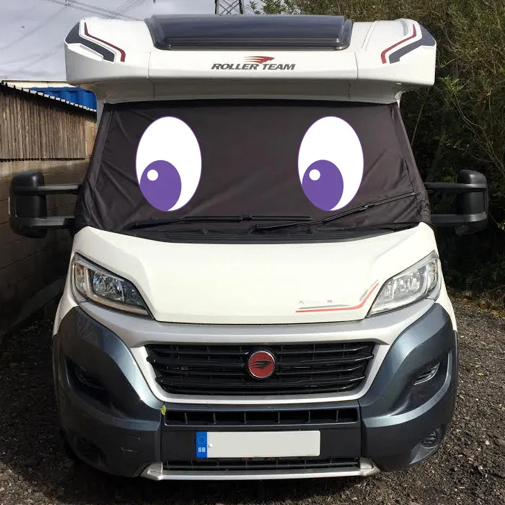 Ducato, Boxer, Relay Motorhome Screen Wrap - Felix Eyes