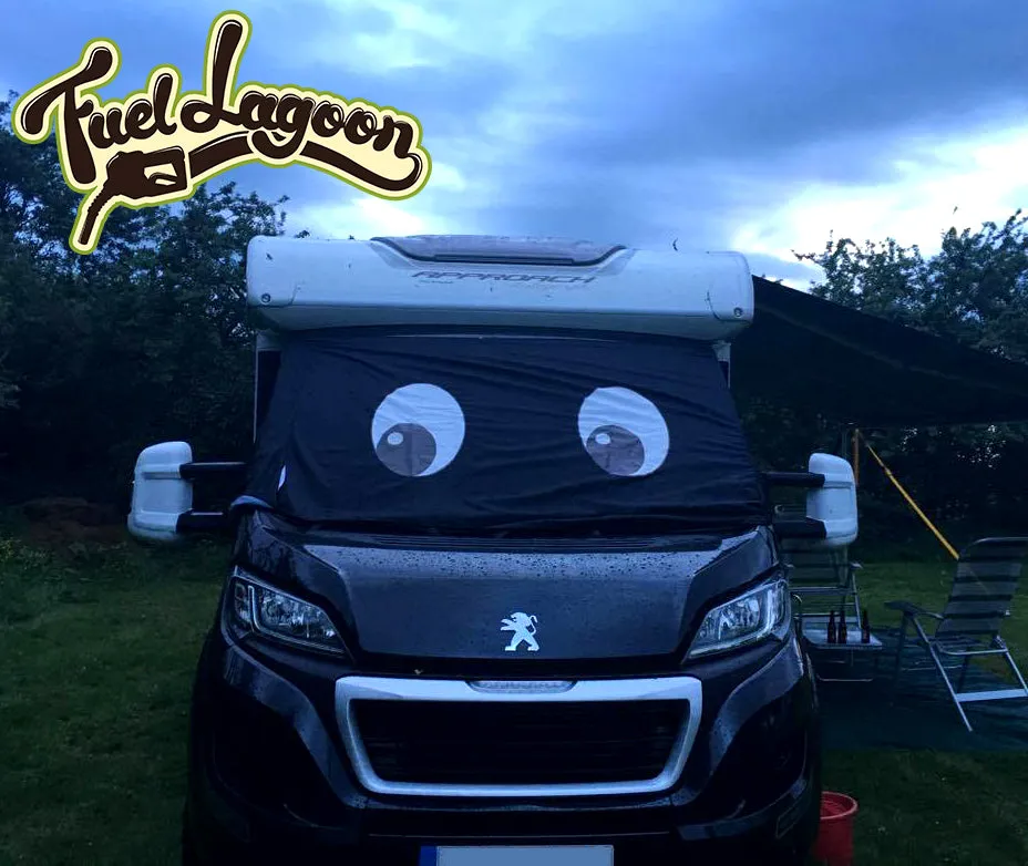 Ducato, Boxer, Relay Motorhome Screen Wrap - Felix Eyes