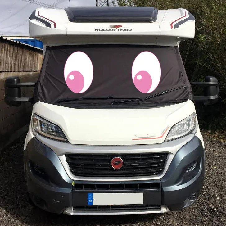 Ducato, Boxer, Relay Motorhome Screen Wrap - Felix Eyes