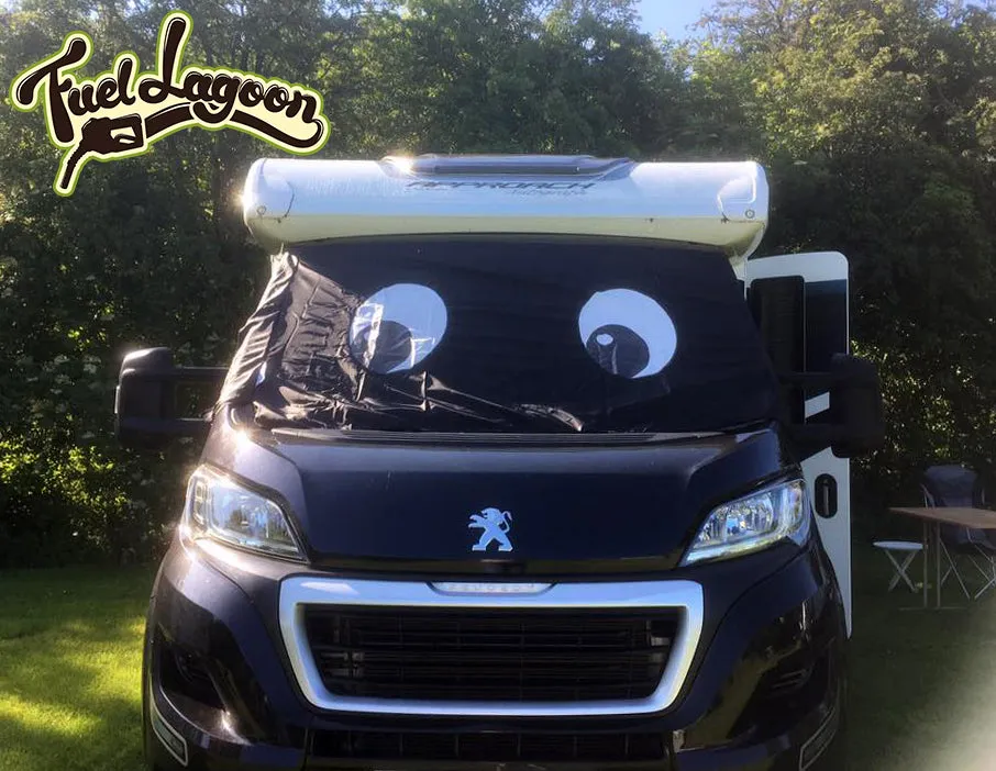 Ducato, Boxer, Relay Motorhome Screen Wrap - Felix Eyes