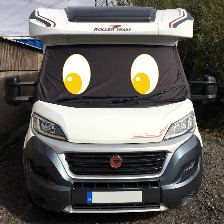 Ducato, Boxer, Relay Motorhome Screen Wrap - Felix Eyes