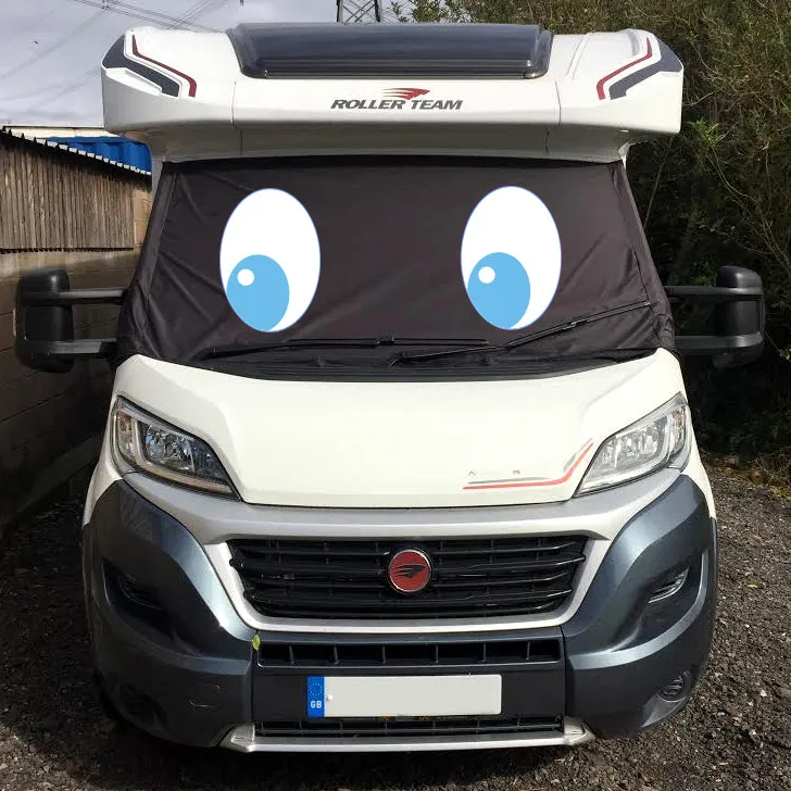 Ducato, Boxer, Relay Motorhome Screen Wrap - Felix Eyes