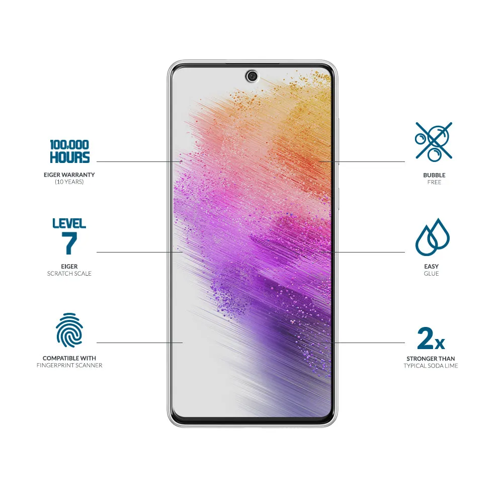 Eiger Mountain Glass 2.5D Screen Protector for Oppo Reno 8 Lite
