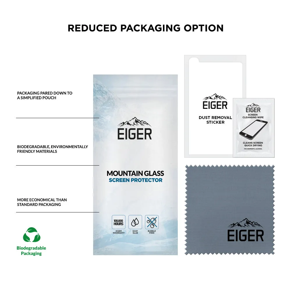 Eiger Mountain Glass CLEAR EDGE Screen Protector for iPhone 7 / 8 / SE