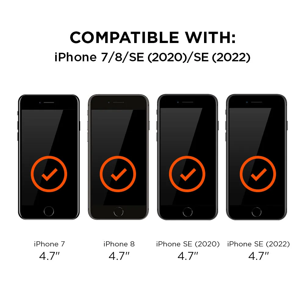 Eiger Mountain Glass CLEAR EDGE Screen Protector for iPhone 7 / 8 / SE