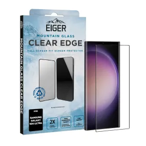 Eiger Mountain Glass CLEAR EDGE Screen Protector for Samsung Galaxy S24 Ultra