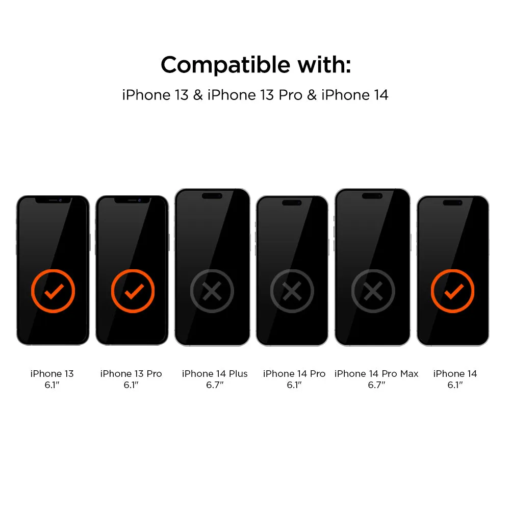 Eiger Mountain Glass Ultra 2.5D Screen Protector for Apple iPhone 13 / 13 Pro / 14