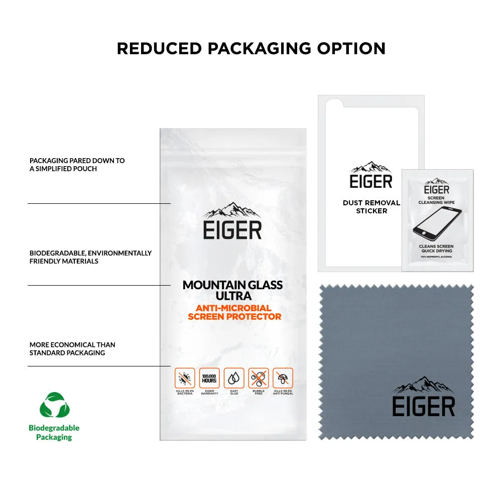 Eiger Mountain Glass Ultra 2.5D Screen Protector for Apple iPhone 13 / 13 Pro / 14