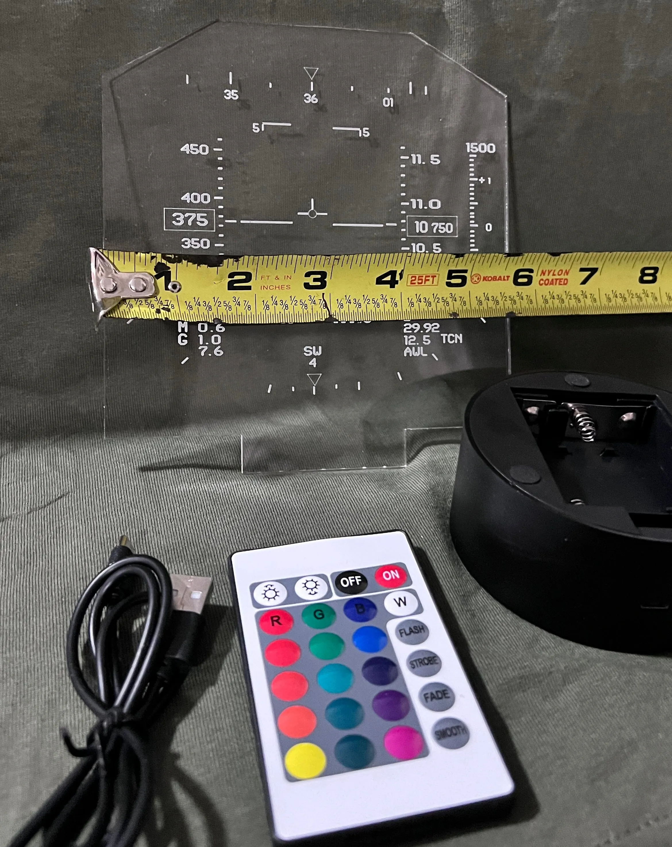F14 Tomcat HUD LED Sign