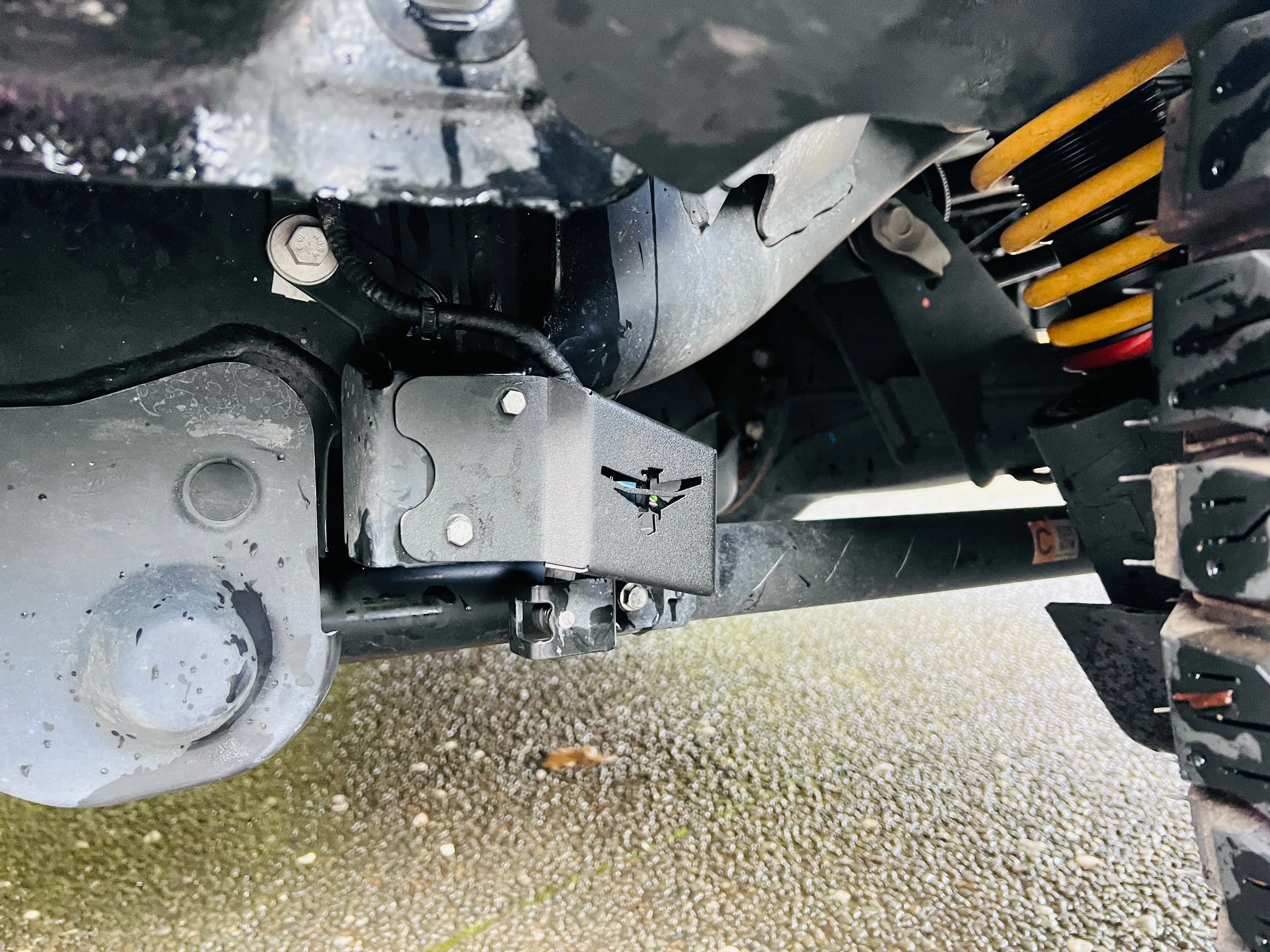 Ford Raptor 2022  Rear Shock sensor guard (Pair) & Fuel Fiter & Module Protection