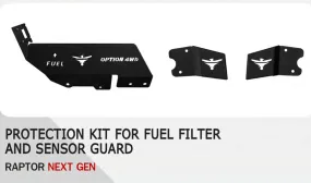 Ford Raptor 2022  Rear Shock sensor guard (Pair) & Fuel Fiter & Module Protection