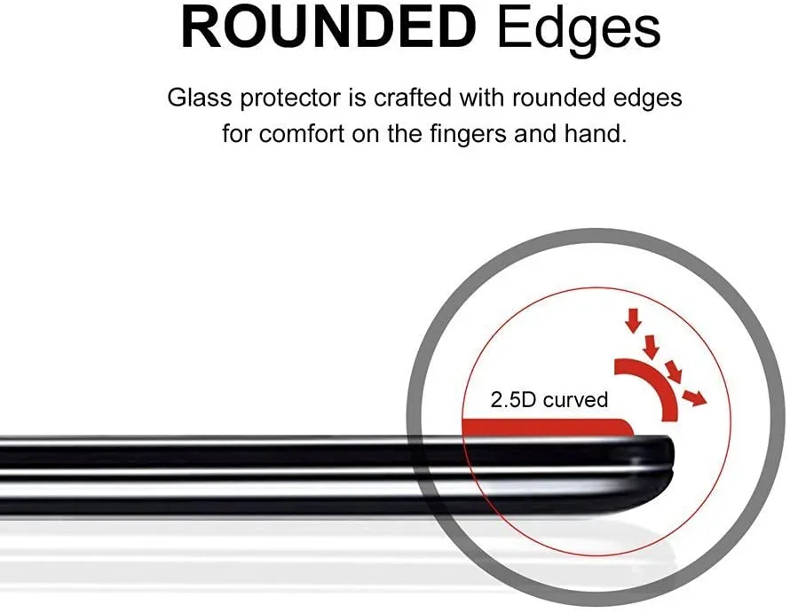 Galaxy Note 9 Tempered Glass Screen Protector | Note 9 Tempered Glass (2 Pack)