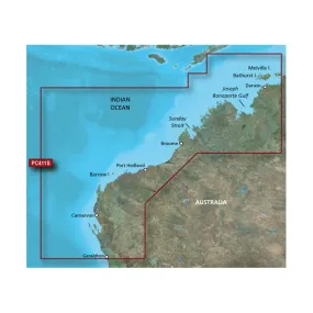Garmin BlueChart g3 HD - HXPC411S - Geraldton To Darwin - microSD/SD [010-C0869-20]