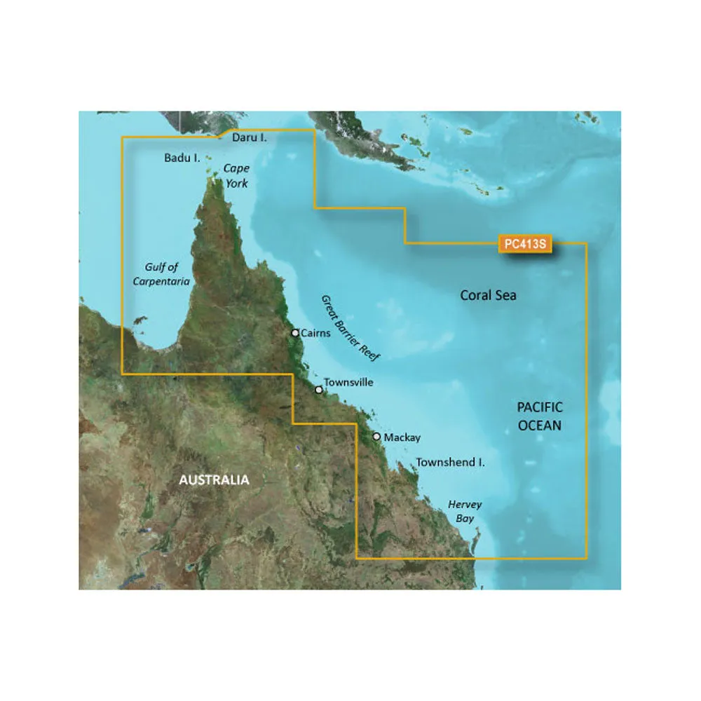 Garmin BlueChart g3 HD - HXPC413S - Mornington Island - Hervey Bay - microSD/SD [010-C0871-20]