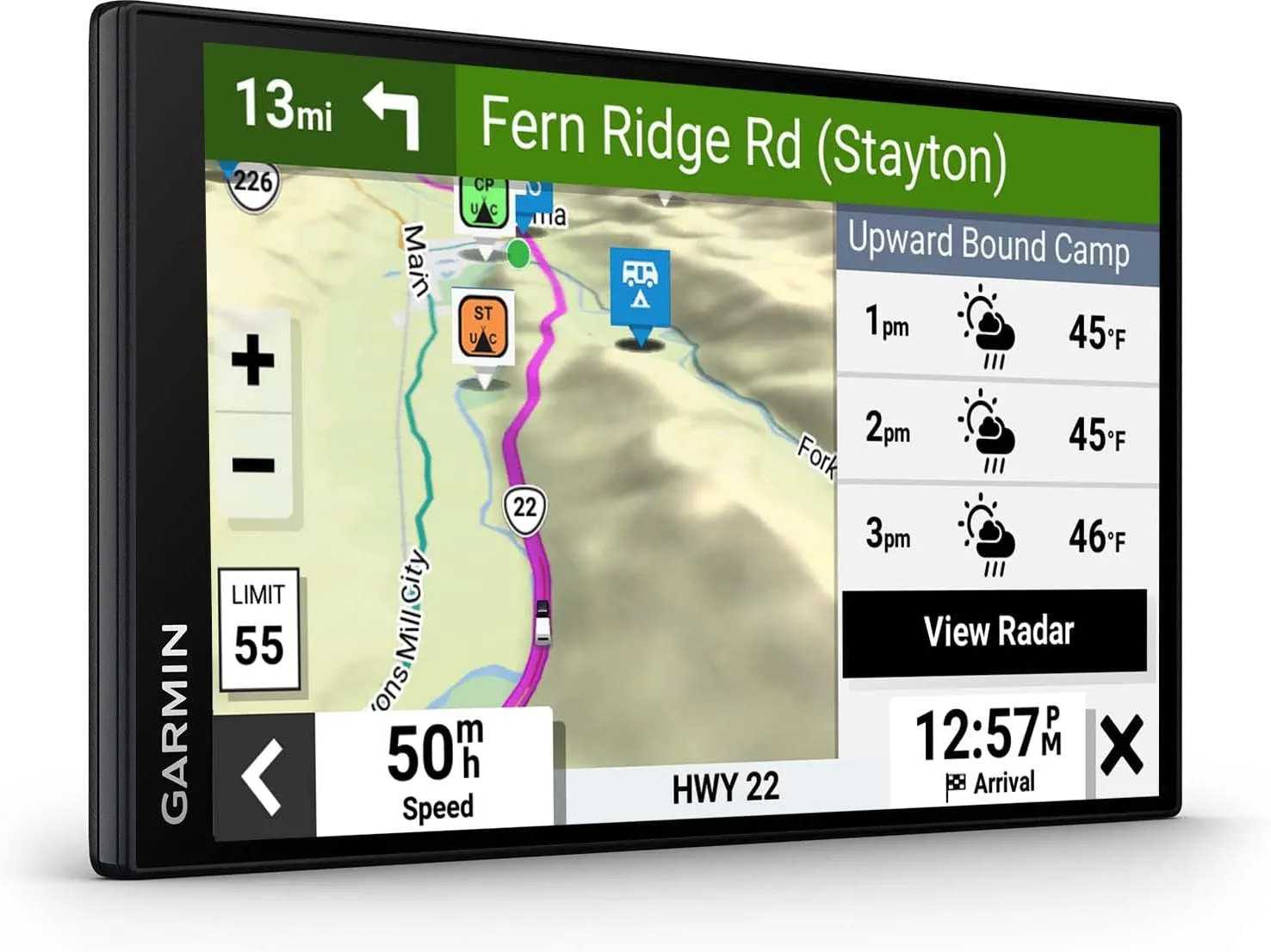 Garmin RV 795 GPS Navigation for RV's with 6Ave Travel Pack Bundle