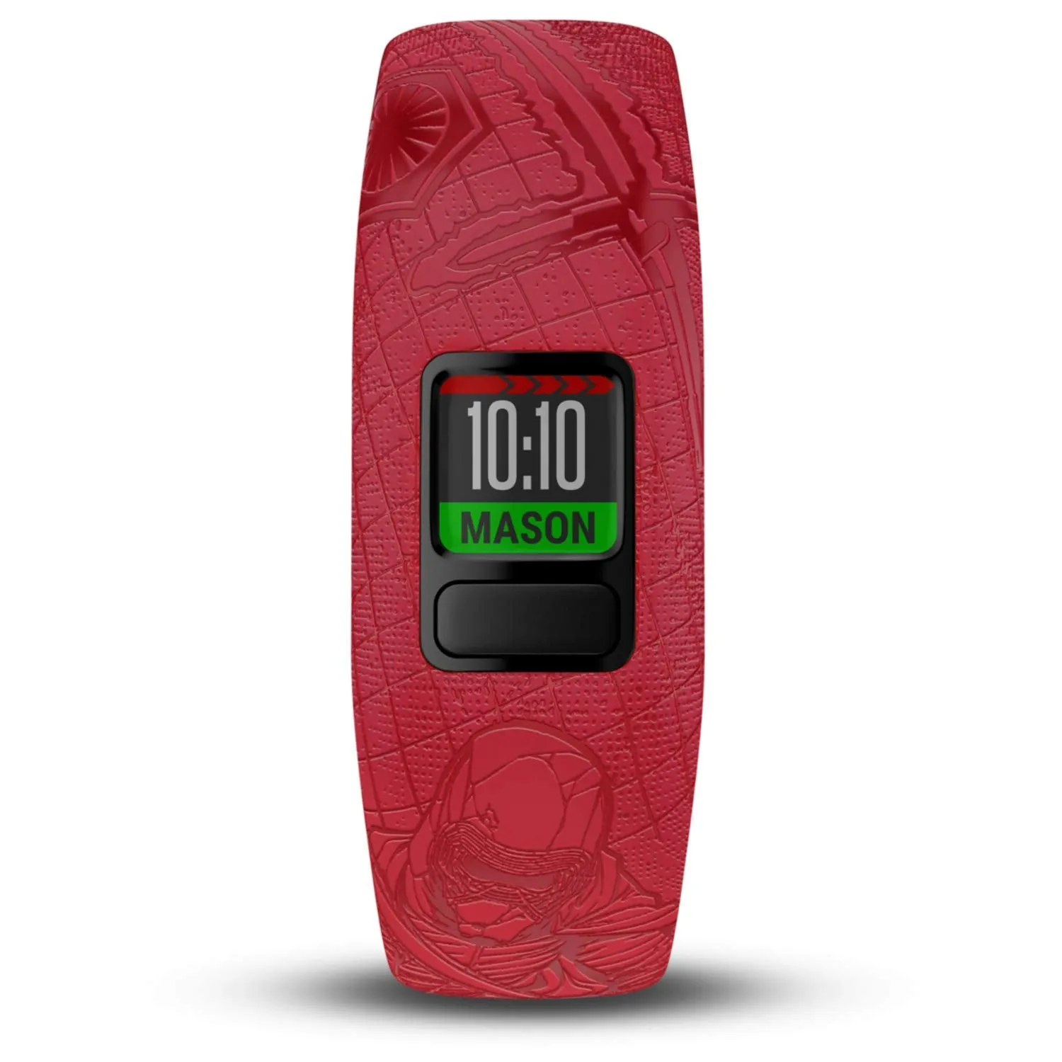 Garmin vivofit Jr. 2 Star Wars Dark Side Fitness Activity Tracker for Kids, Adjustable Band - Red