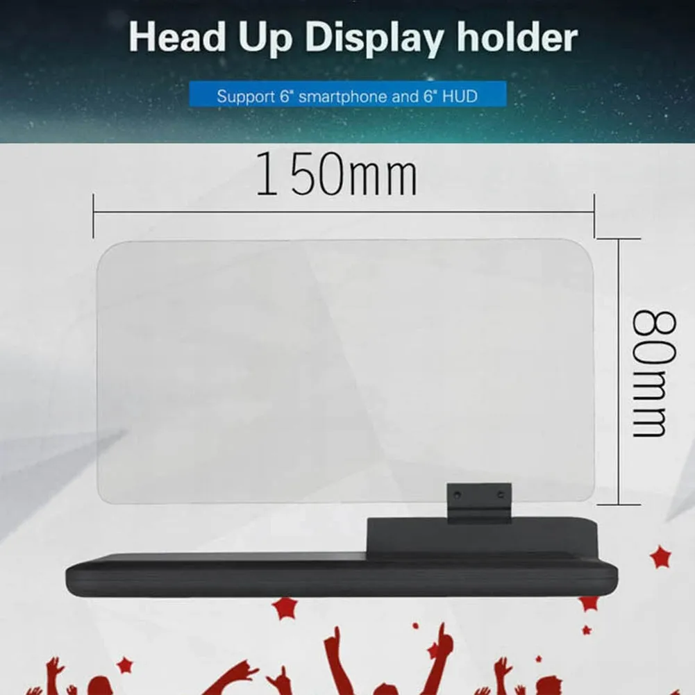 H6 6-inch Screen Car  Hud  Head-up  Display Projector Universal