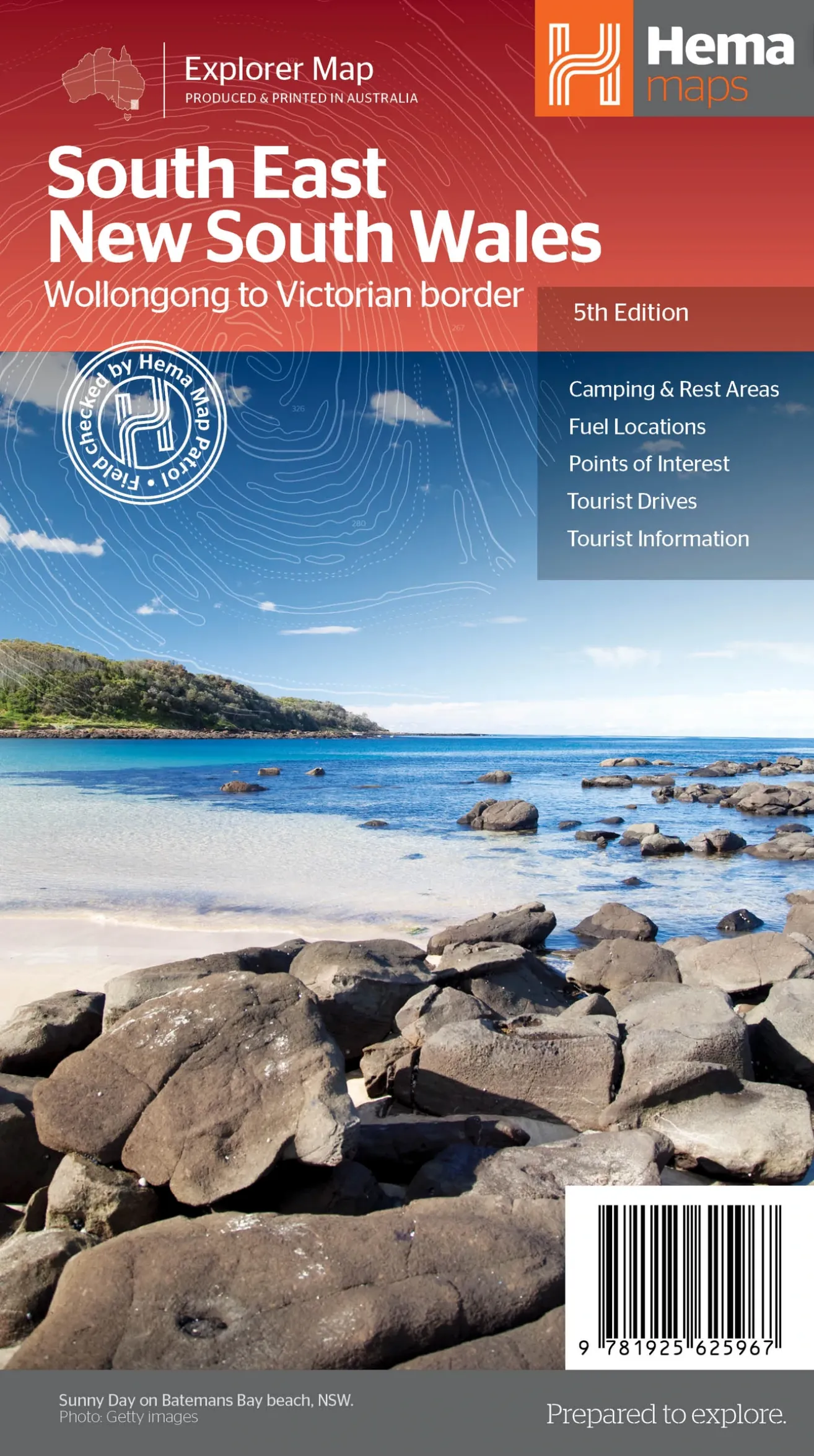 Hema South East New South Wales Map
