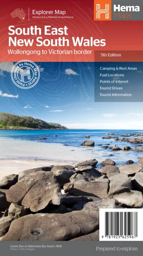 Hema South East New South Wales Map