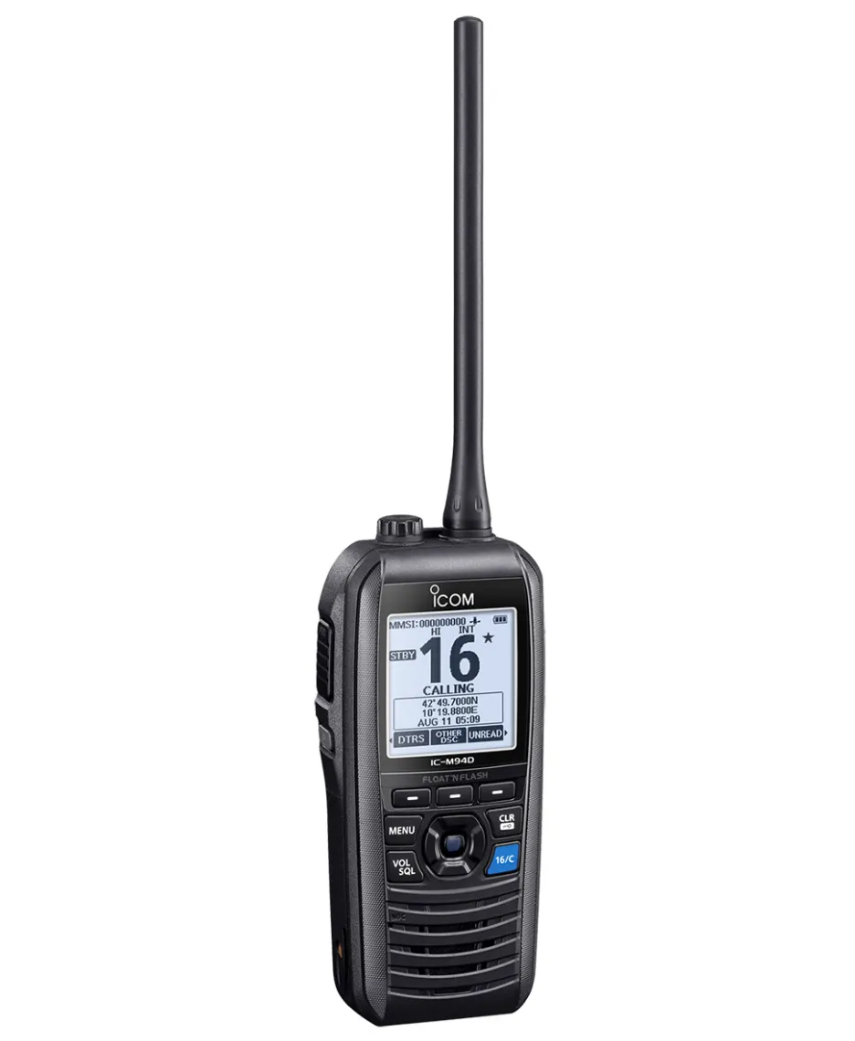Icom IC-M94DE Handheld VHF Marine Transceiver with DSC & AIS Receiver