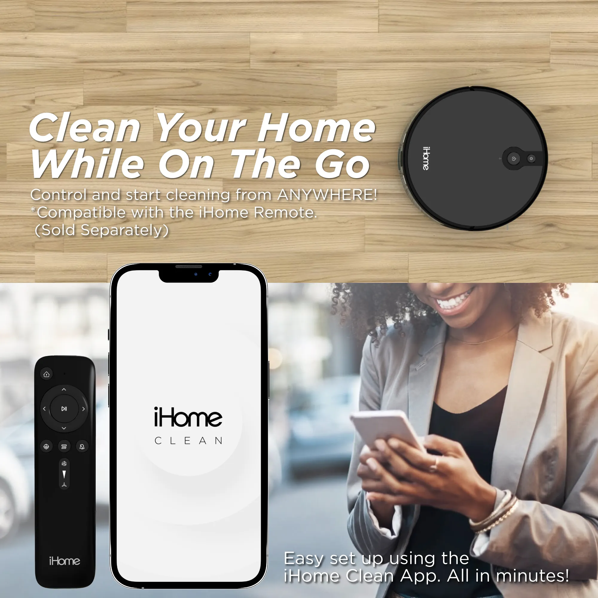 iHome AutoVac Eclipse Pro Y