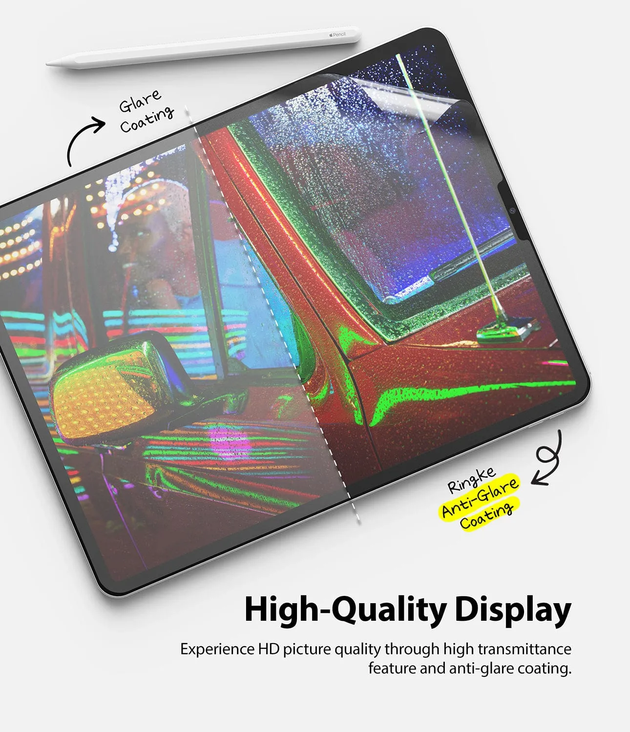 iPad Pro 2021 12.9" 3rd / 4th / 5th Gen Paper Touch Film Soft by Ringke