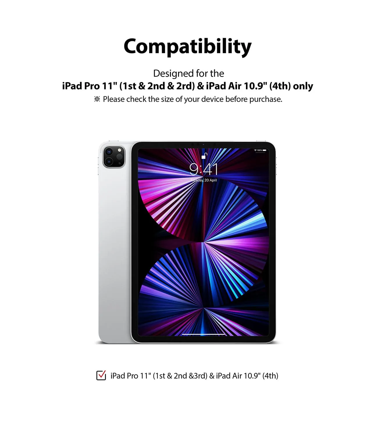 iPad Pro 2021 12.9" 3rd / 4th / 5th Gen Paper Touch Film Soft by Ringke