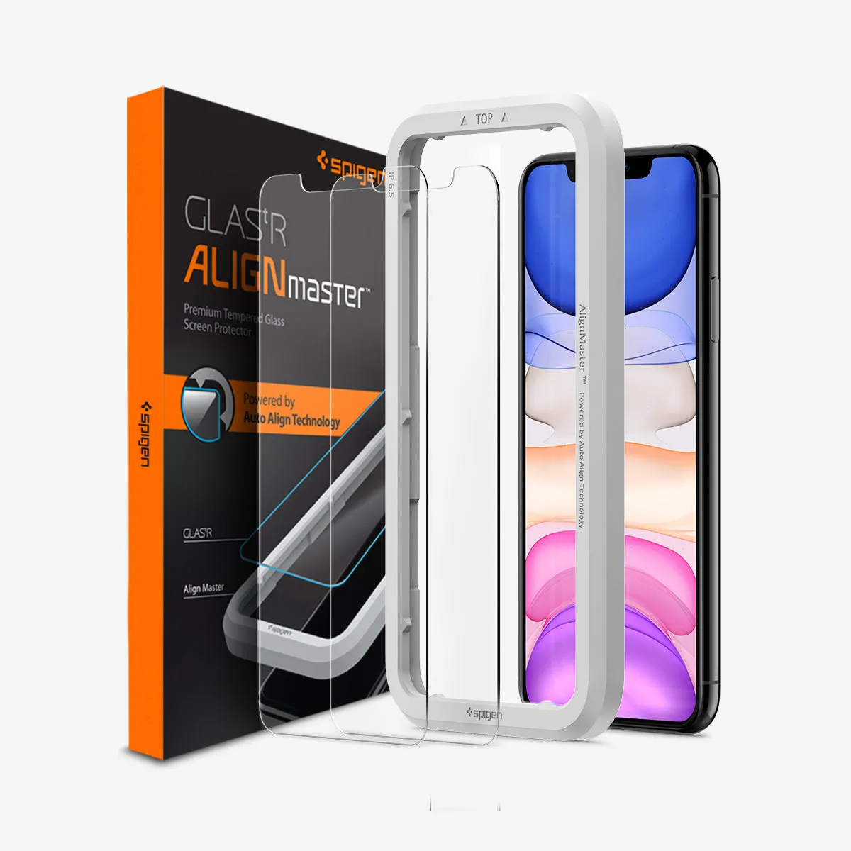 iPhone 11 Series - Alignmaster Full Cover Black
