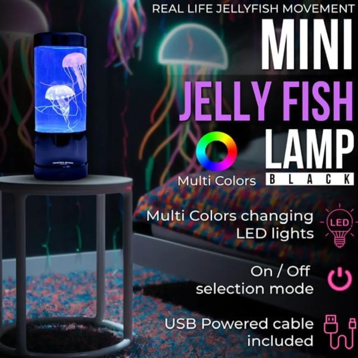 Jelly Fish Lamp mini