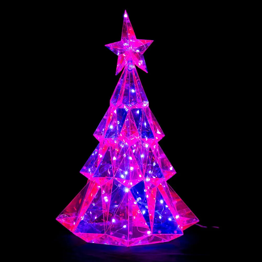 LED Dreamlight Tiered Tree (65cm)