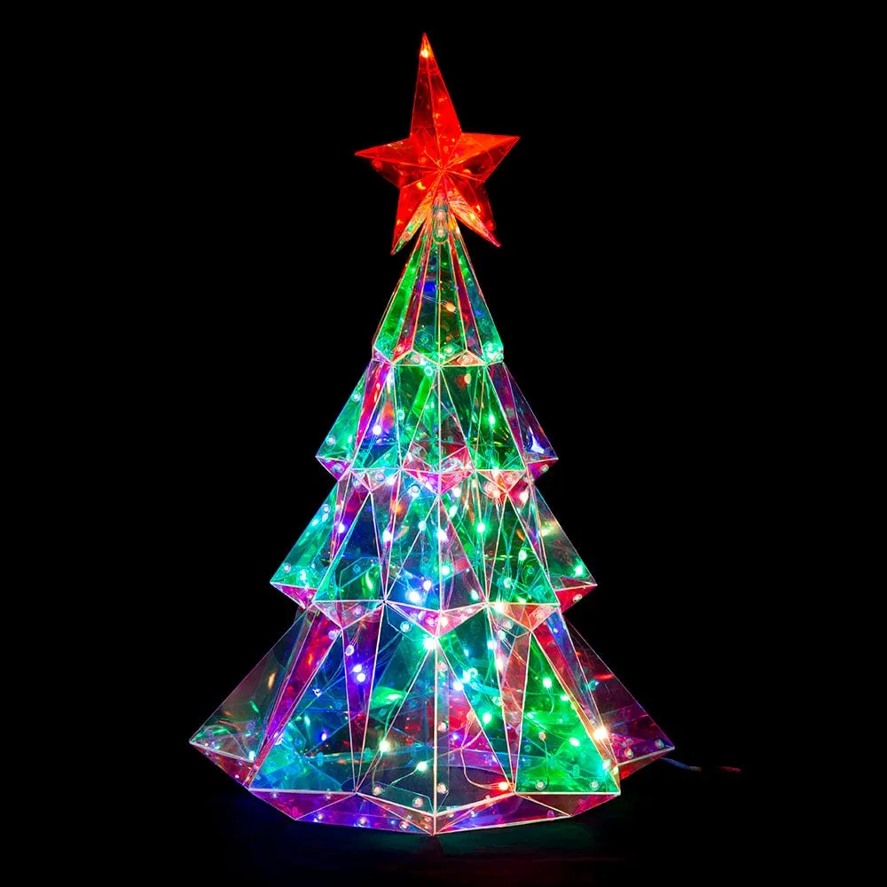LED Dreamlight Tiered Tree (65cm)