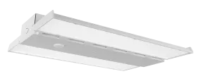 LED High Bay, 21,579 Lumen Max, Wattage 100/120/150W and CCT Selectable 35K/40K/50K/57K, 120-277V