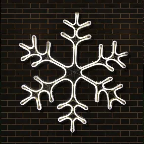 LED Neonflex Snowflake Cool White