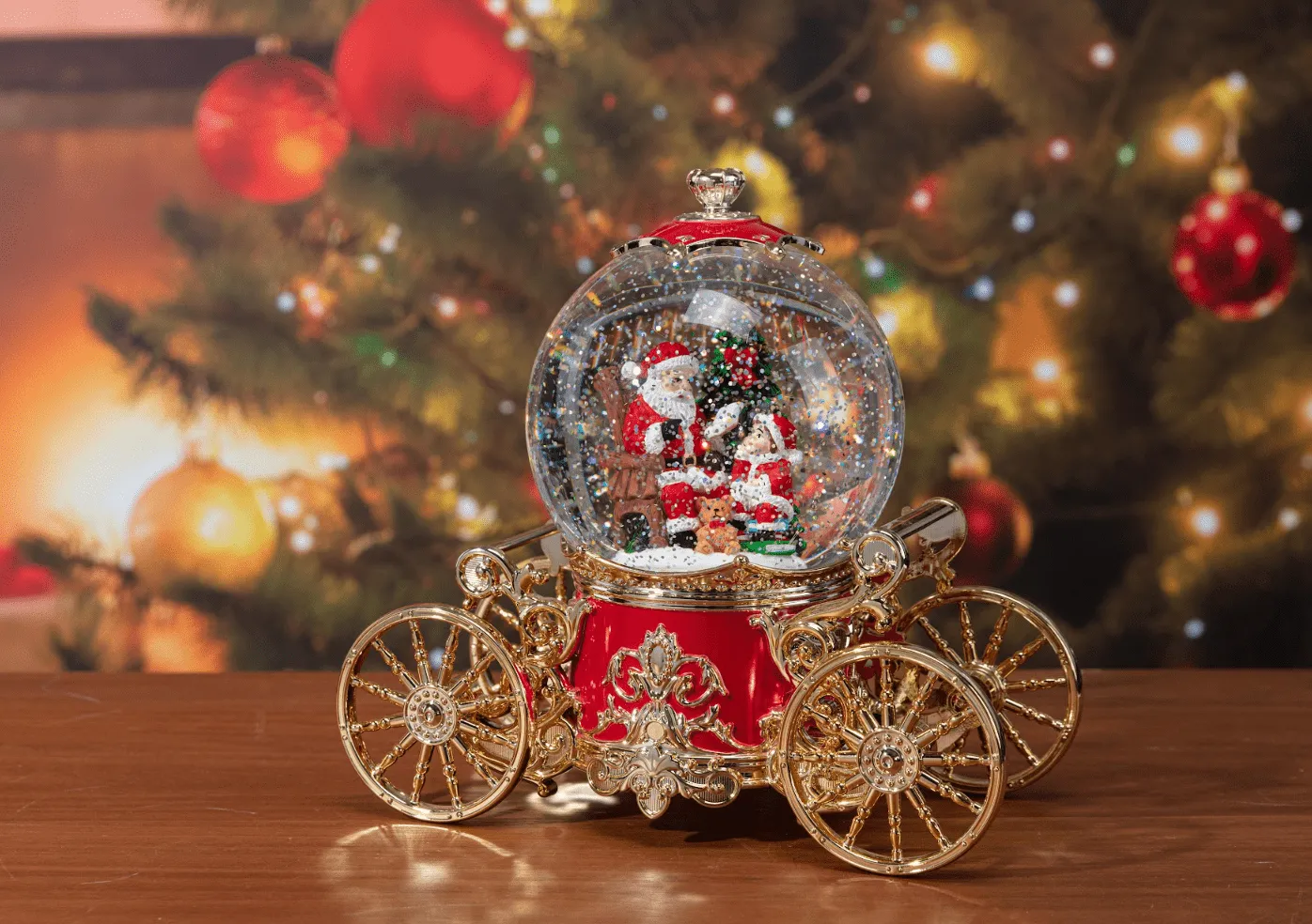 LED Swirl Musical Royal Carriage USB