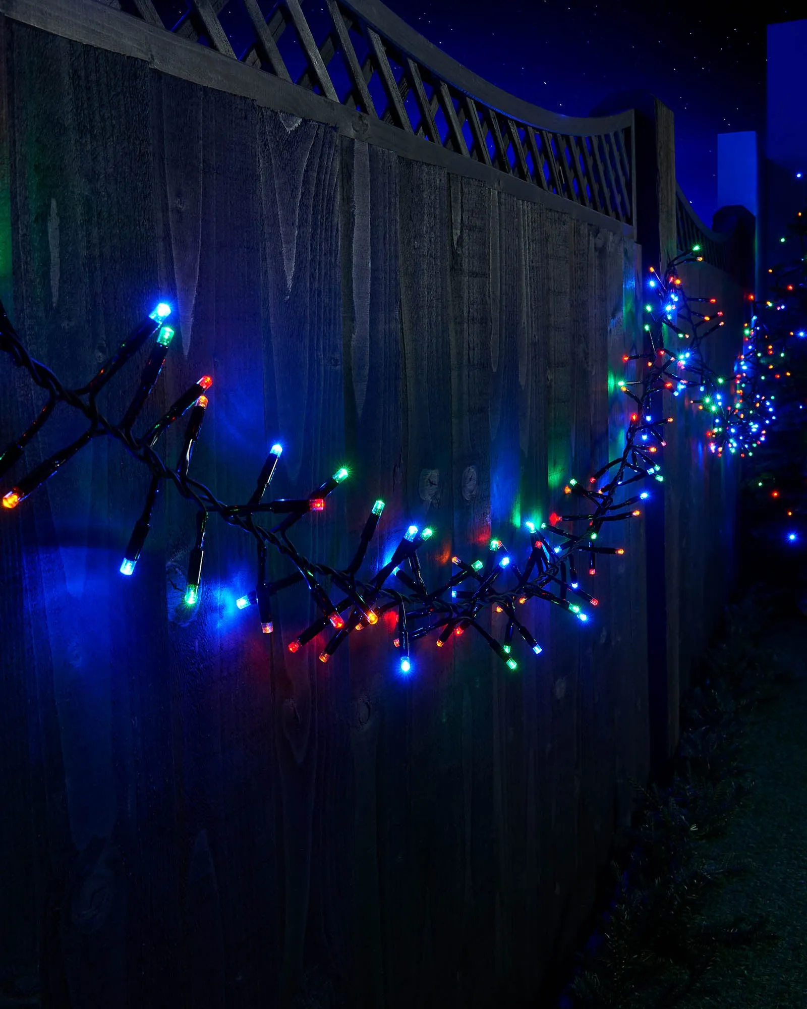 LINK PRO LED Cluster Lights, Black Cable, Multi Colour