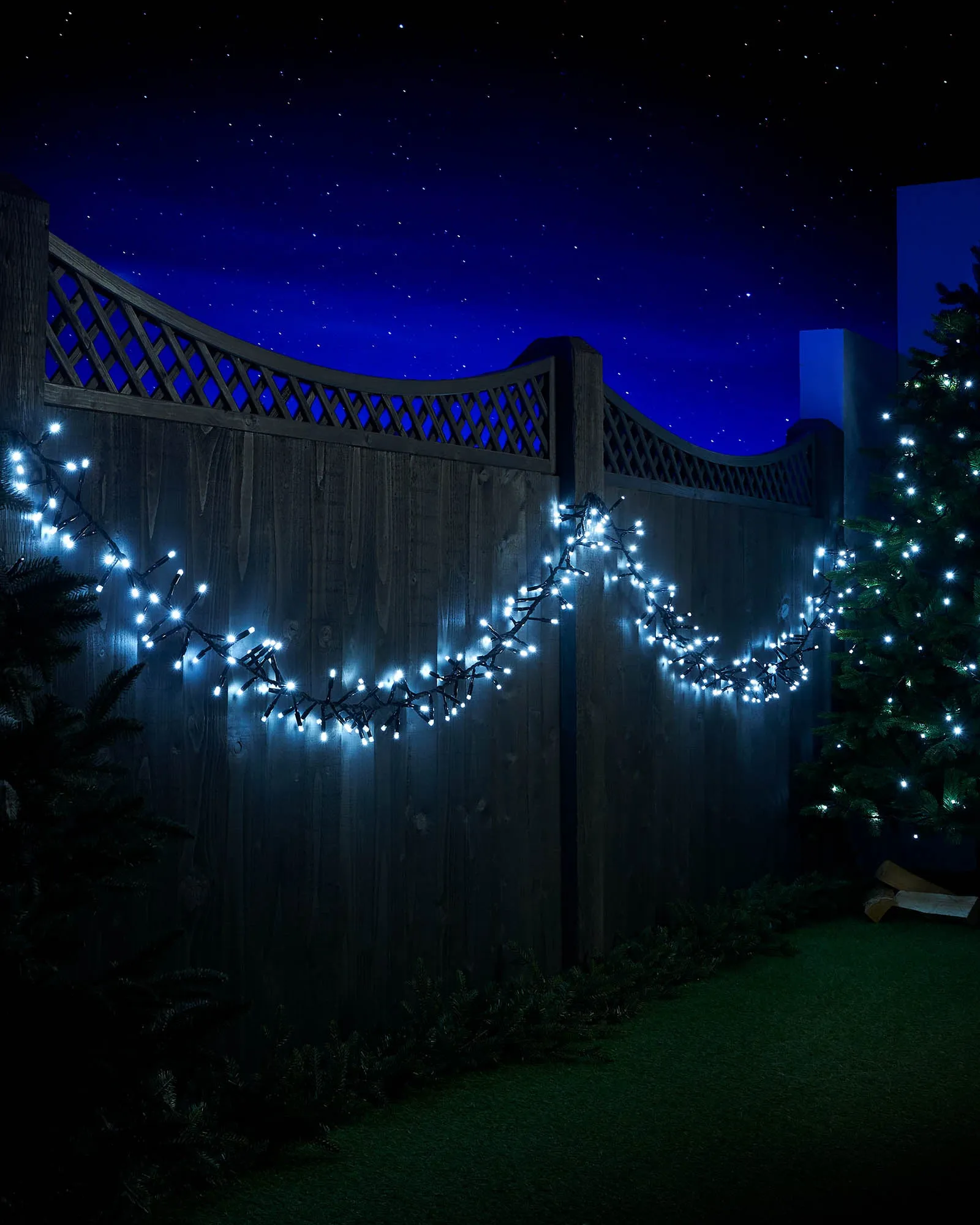 LINK PRO LED Cluster Lights, Black Cable, White