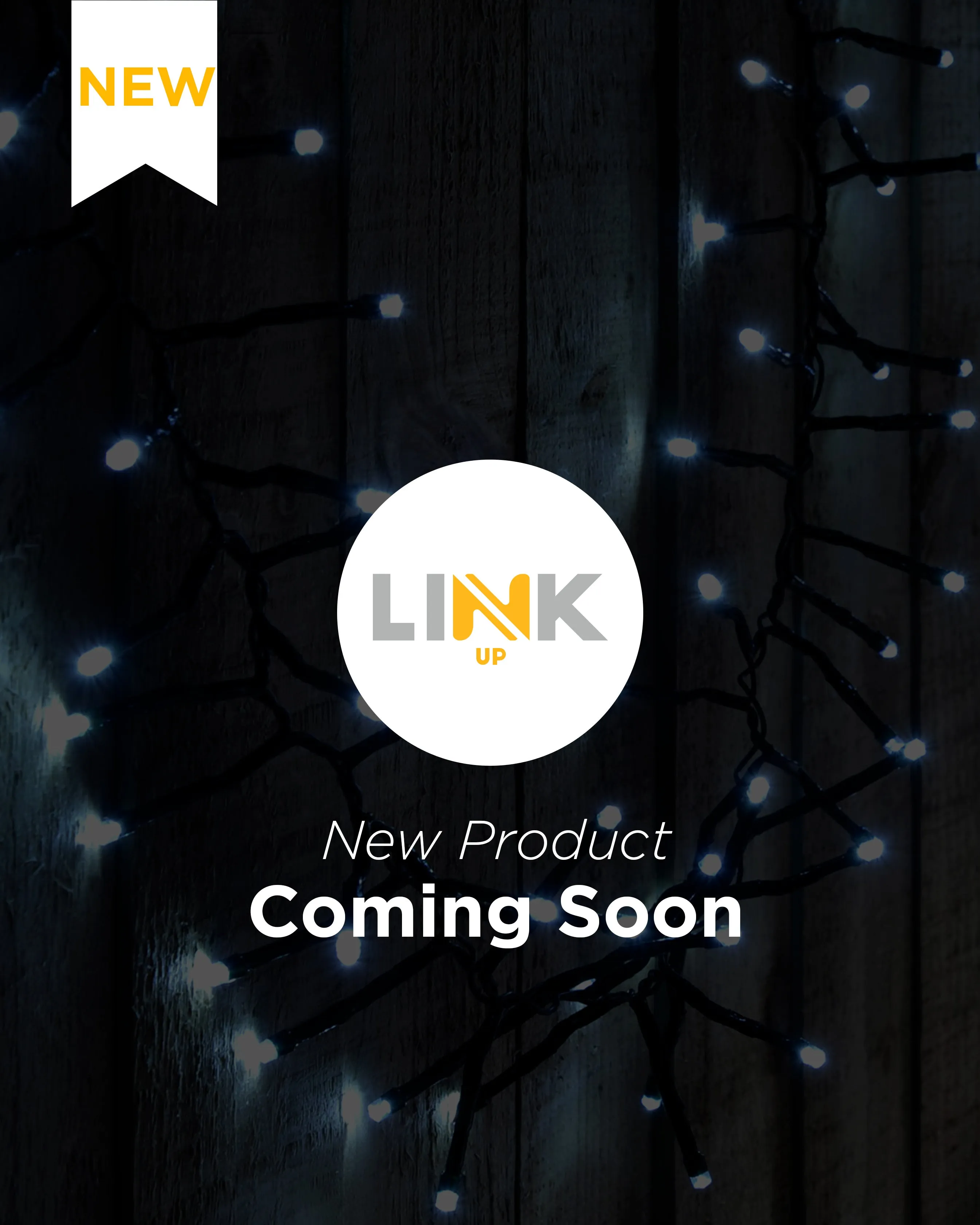 LINK UP LED Cluster Lights, Black Cable, Multi Colour