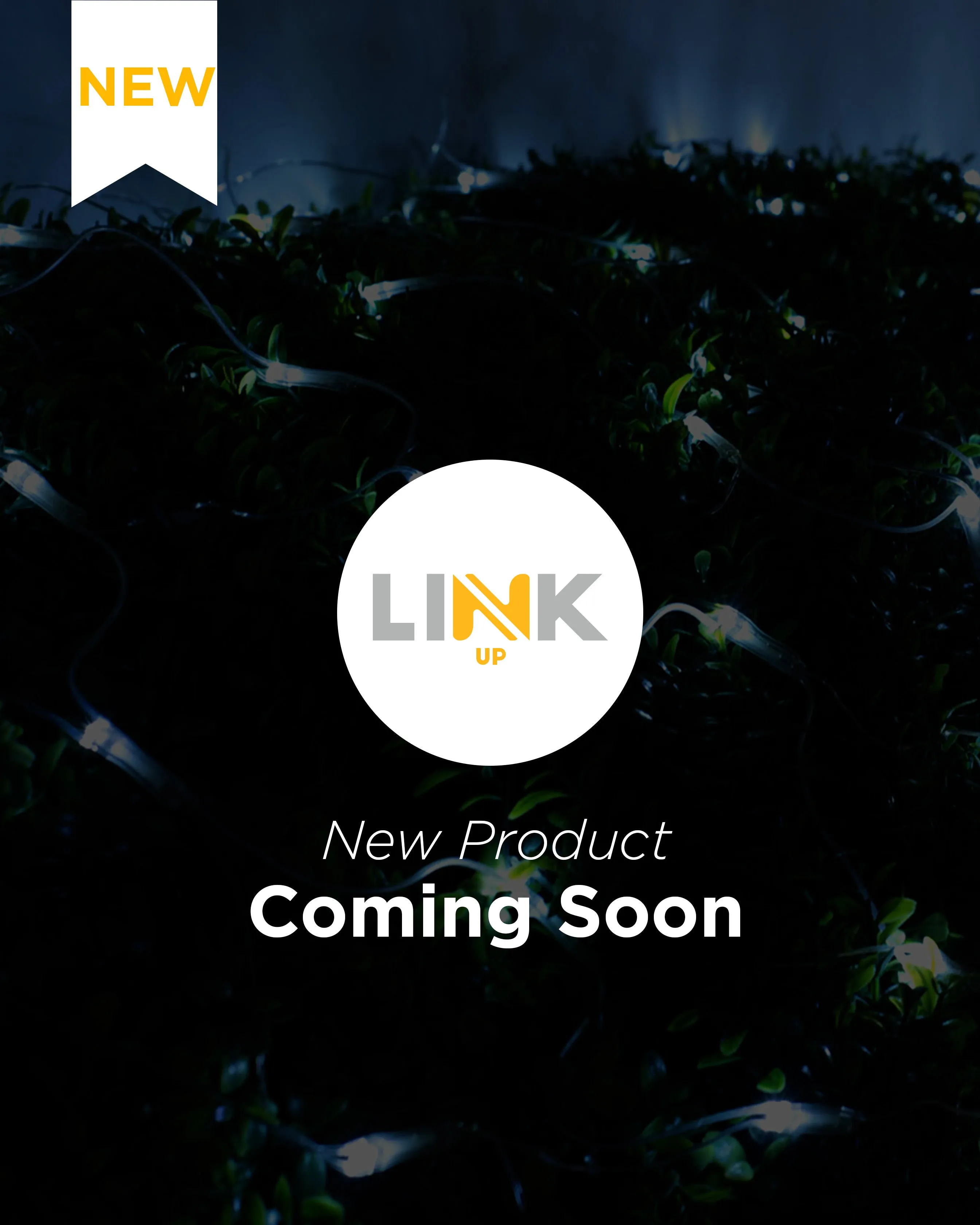 LINK UP LED Net Lights, 2 m Drop, Multi Colour