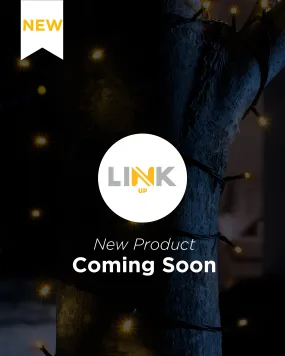 LINK UP LED String Lights, Black Cable, Autumn Colour