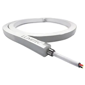 Lumitec Moray Flex Strip Light RGBW 12' 10-14vDC White Finish