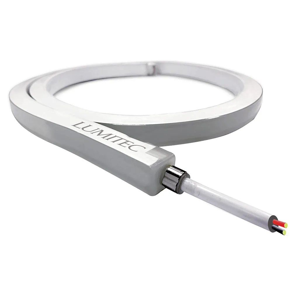 Lumitec Moray Flex Strip Light RGBW 4.5' 10-14vDC White Finish