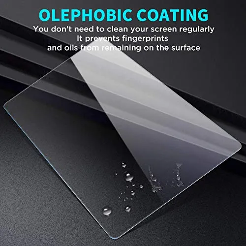 MBSIX Tempered Glass Screen Protector Compatible with 2019-2021 Q7 Q8 E-Tron Touch Screen,HD Clear,Scratch-Resistant,Anti Glare,Protecting Audi TouchScreen