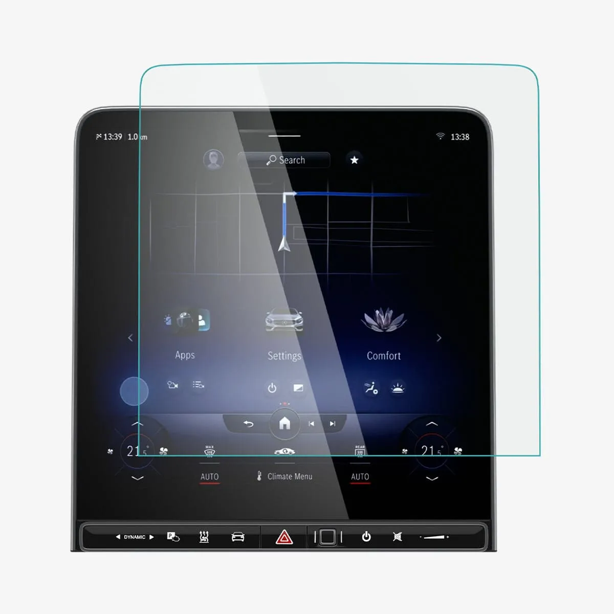 Mercedes Models - Screen Protector GLAS.tR EZ Fit