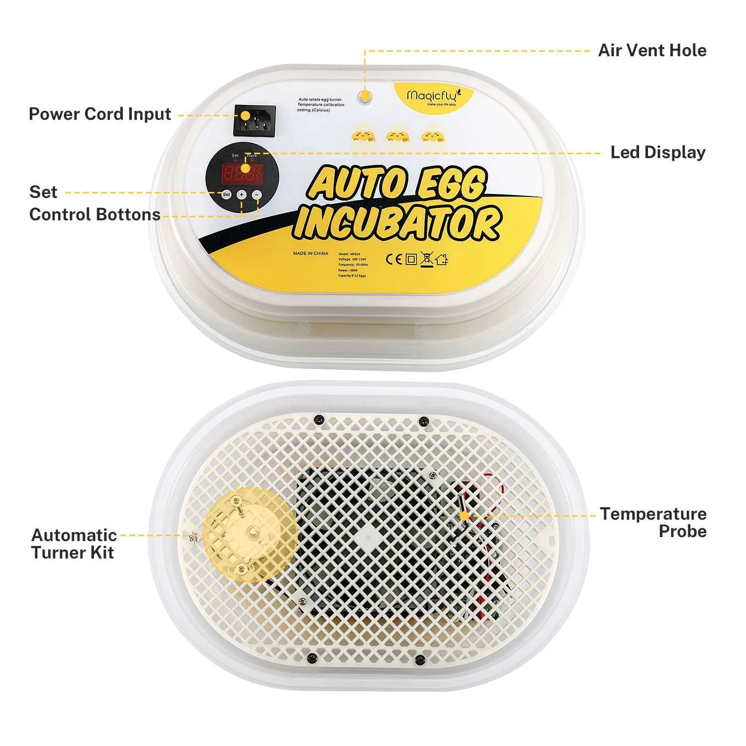Mini Egg Incubators for Hatching Eggs