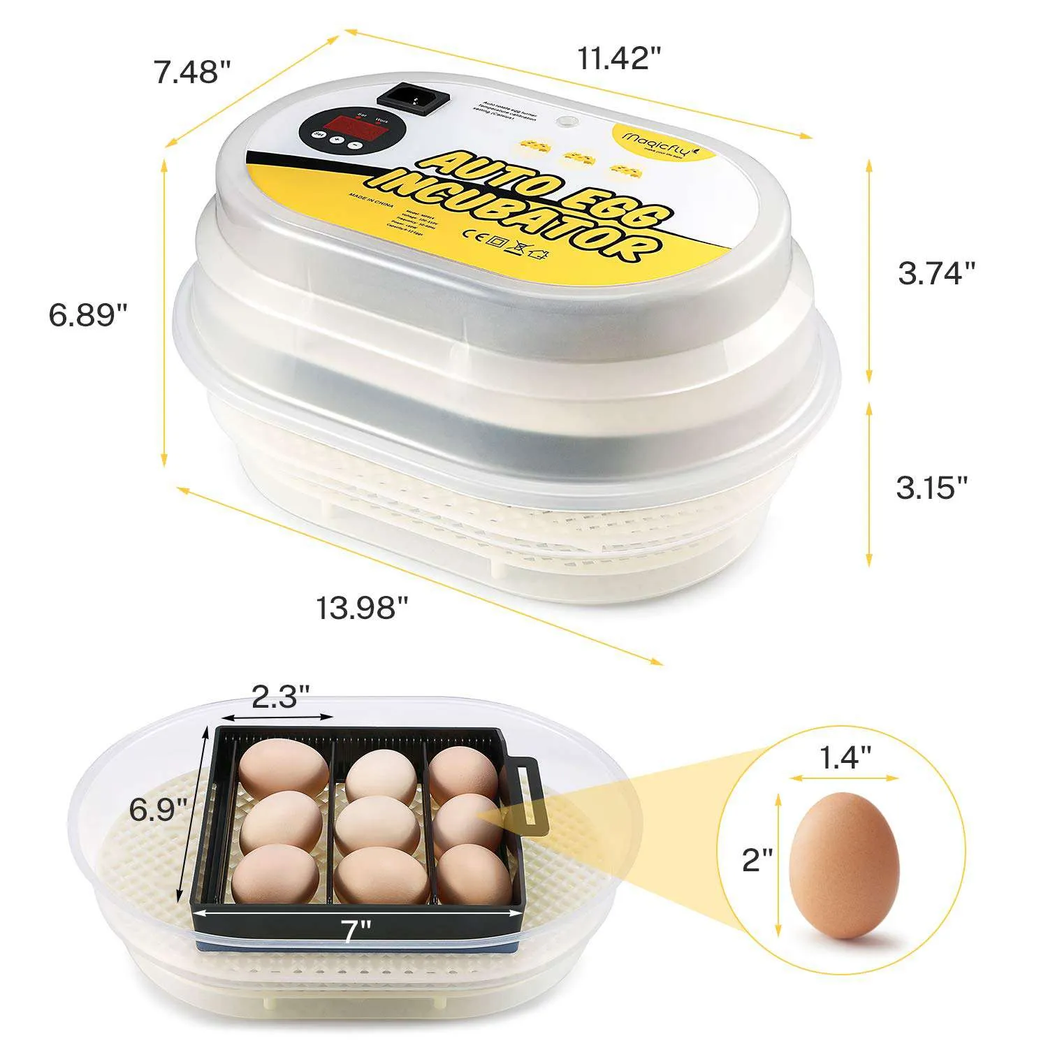 Mini Egg Incubators for Hatching Eggs