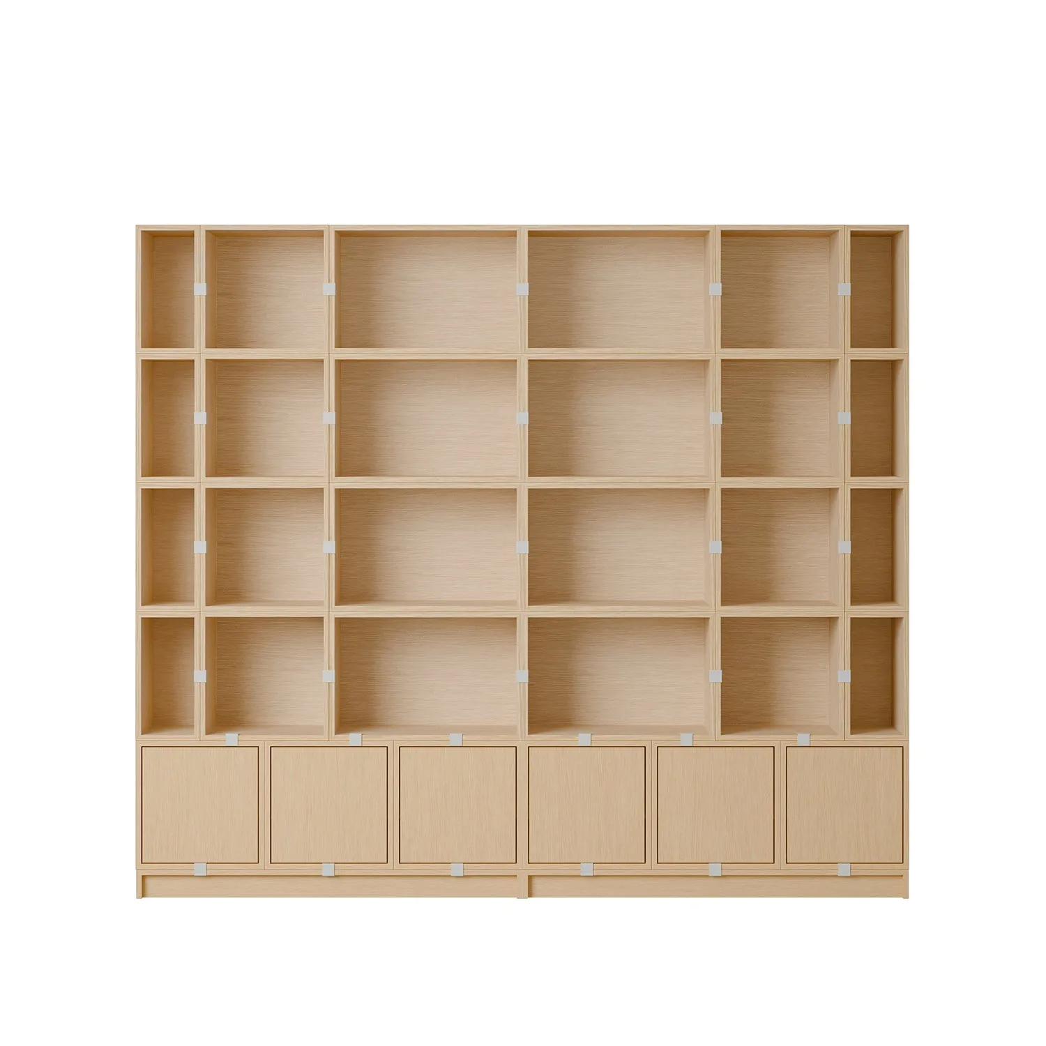 muuto | stacked storage system | module with backboard | large oak