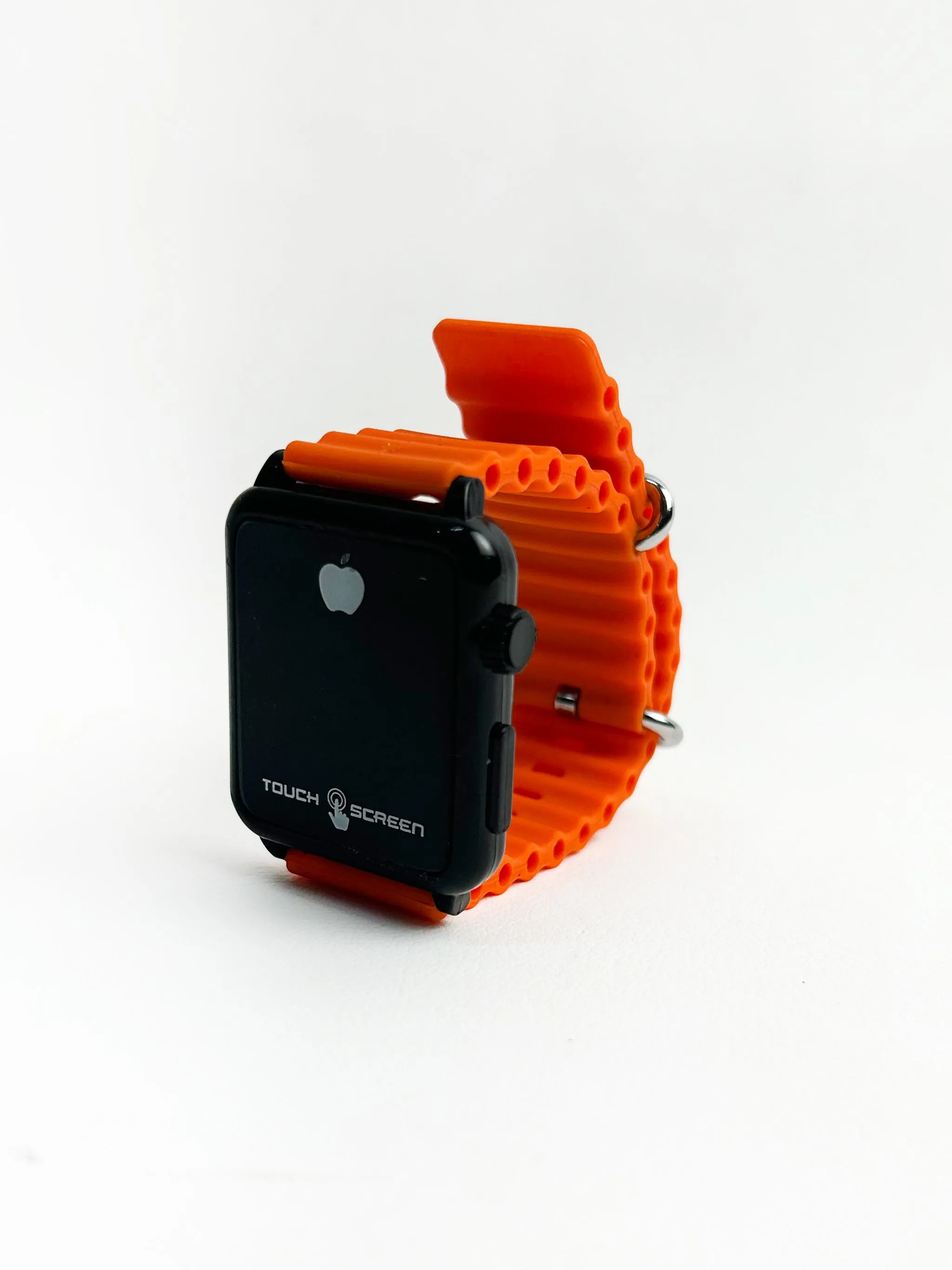 Orange LED Touch Wrist Watch For Mens/Boys MW67