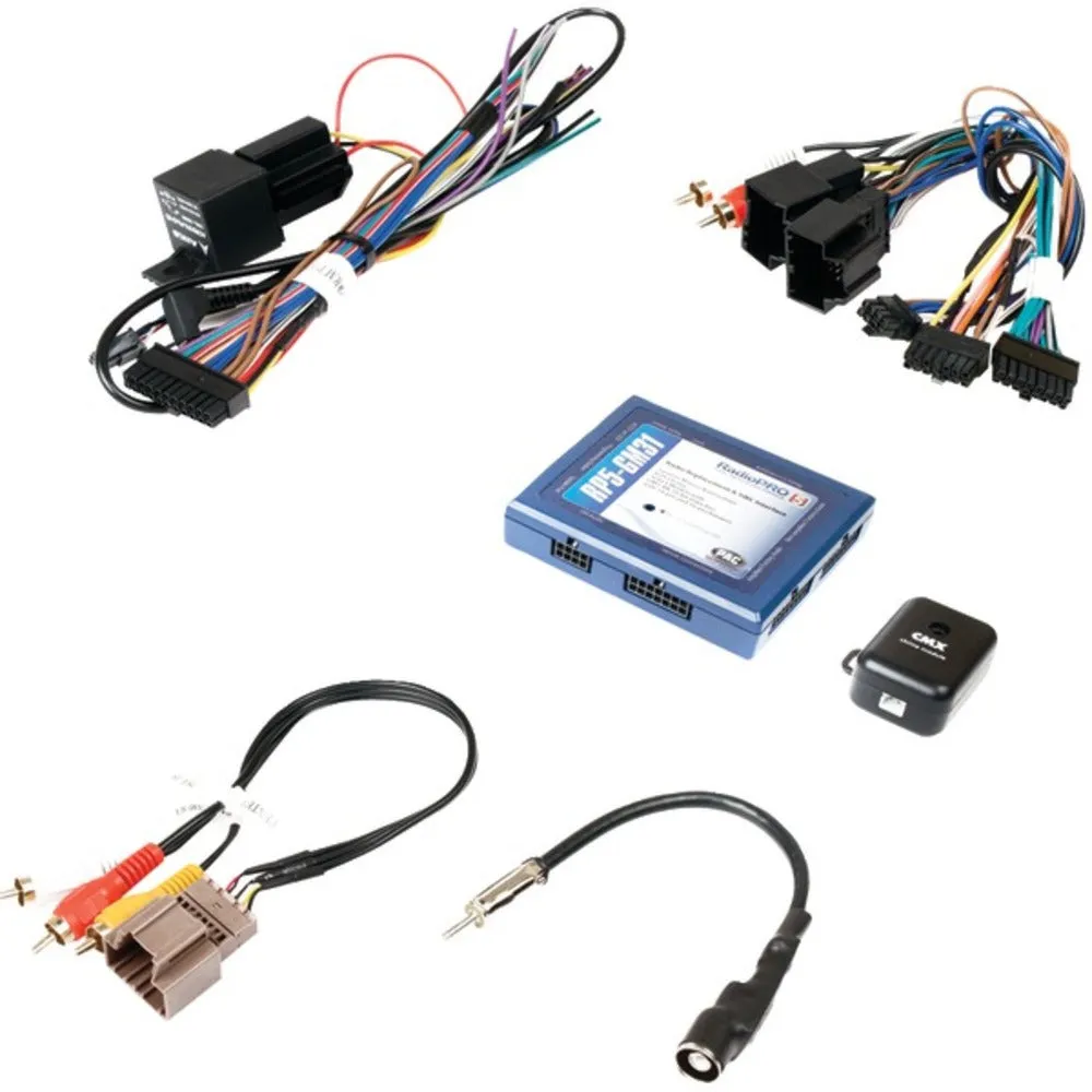 PAC RP5-GM31 All-in-One Radio Replacement & Steering Wheel Control Interface (for Select GM Vehicles with OnStar)